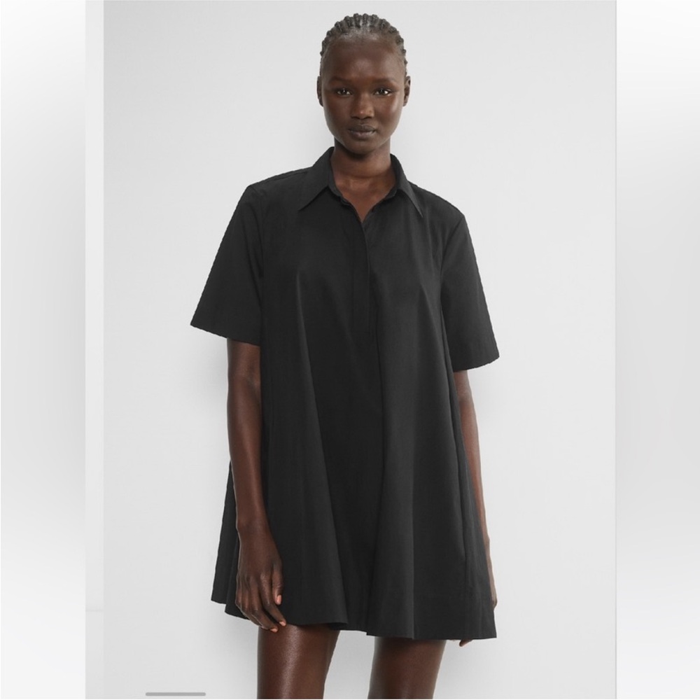 Babaton Black Poplin Dress Size XS